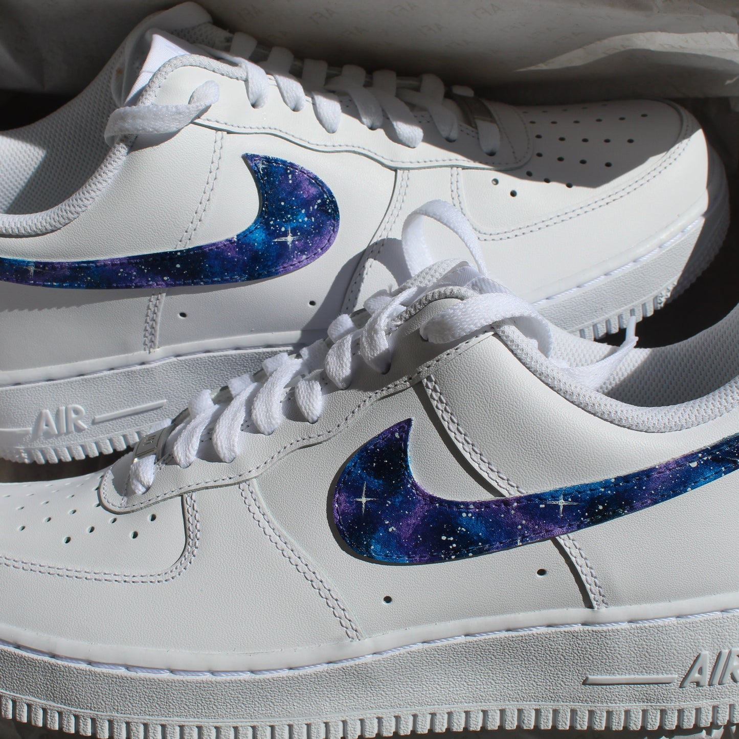 Air Force 1 Blue Galaxy