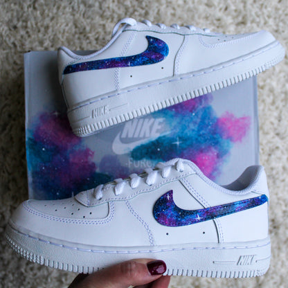 Air Force 1 Blue Galaxy