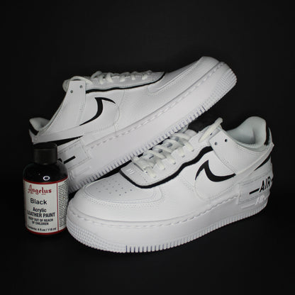 Air Force 1 Black White Shadow