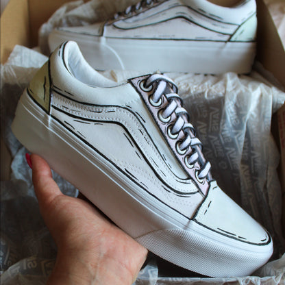 Vans Old Skool Cartoon - Sunlight Reactive