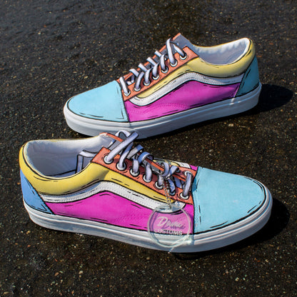 Vans Old Skool Cartoon - Sunlight Reactive