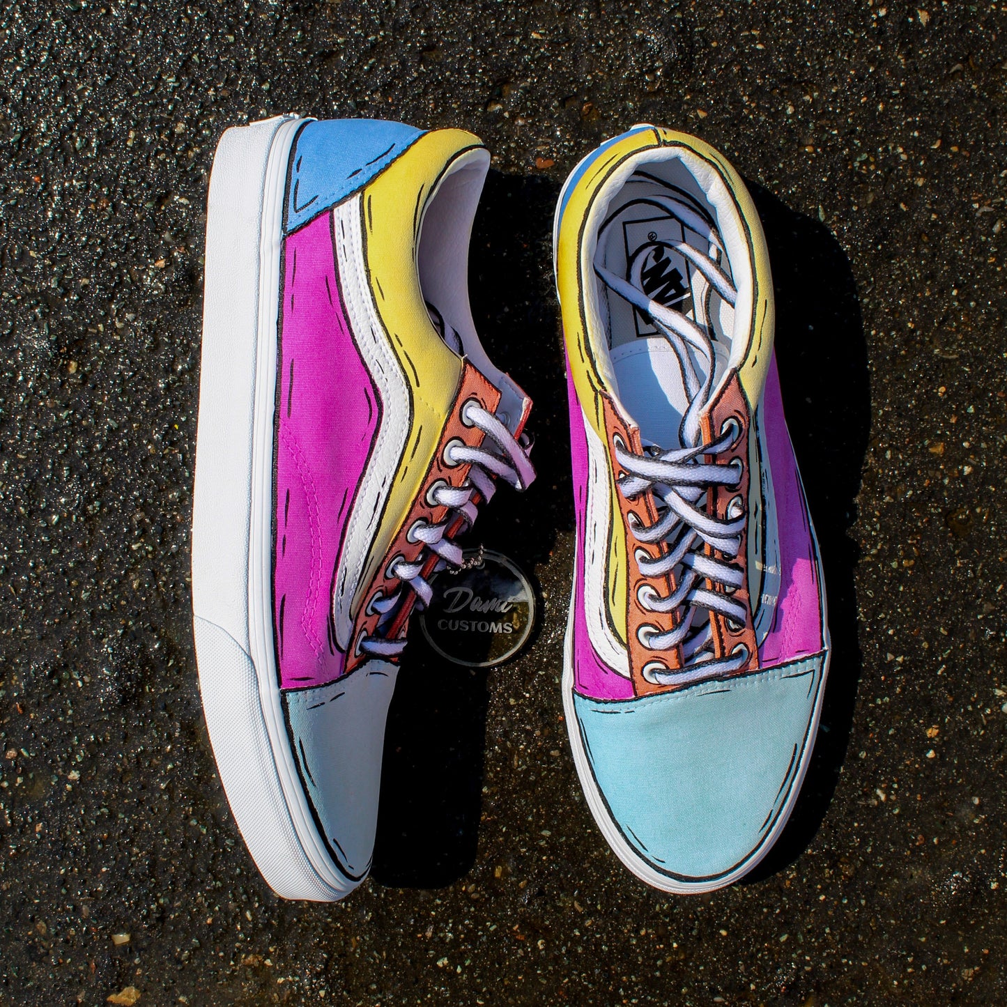 Vans Old Skool Cartoon - Sunlight Reactive