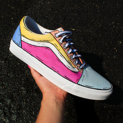 Vans Old Skool Cartoon - Sunlight Reactive