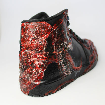 Jordan 1 Mid Carnage Venom