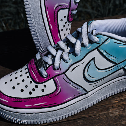 Air Force 1 Cartoon Gradient - Sunlight Reactive