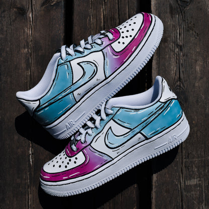 Air Force 1 Cartoon Gradient - Sunlight Reactive