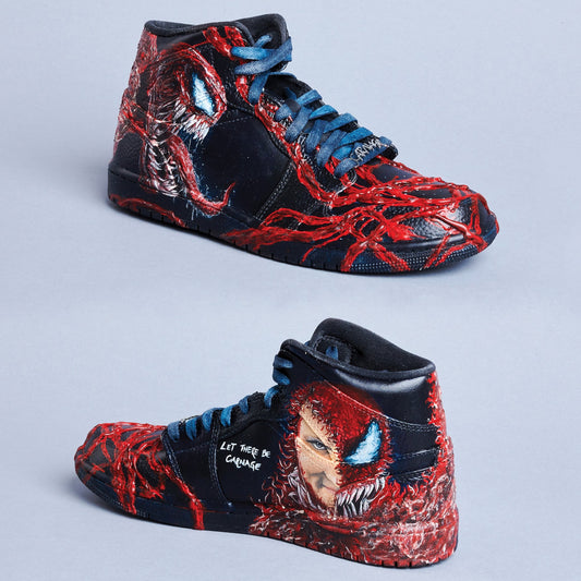 Jordan 1 Mid Carnage Venom