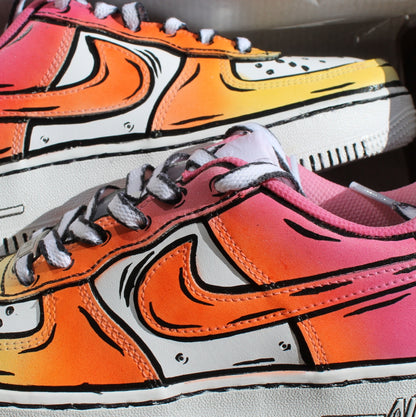 Air Force 1 Cartoon Gradient - Sunlight Reactive