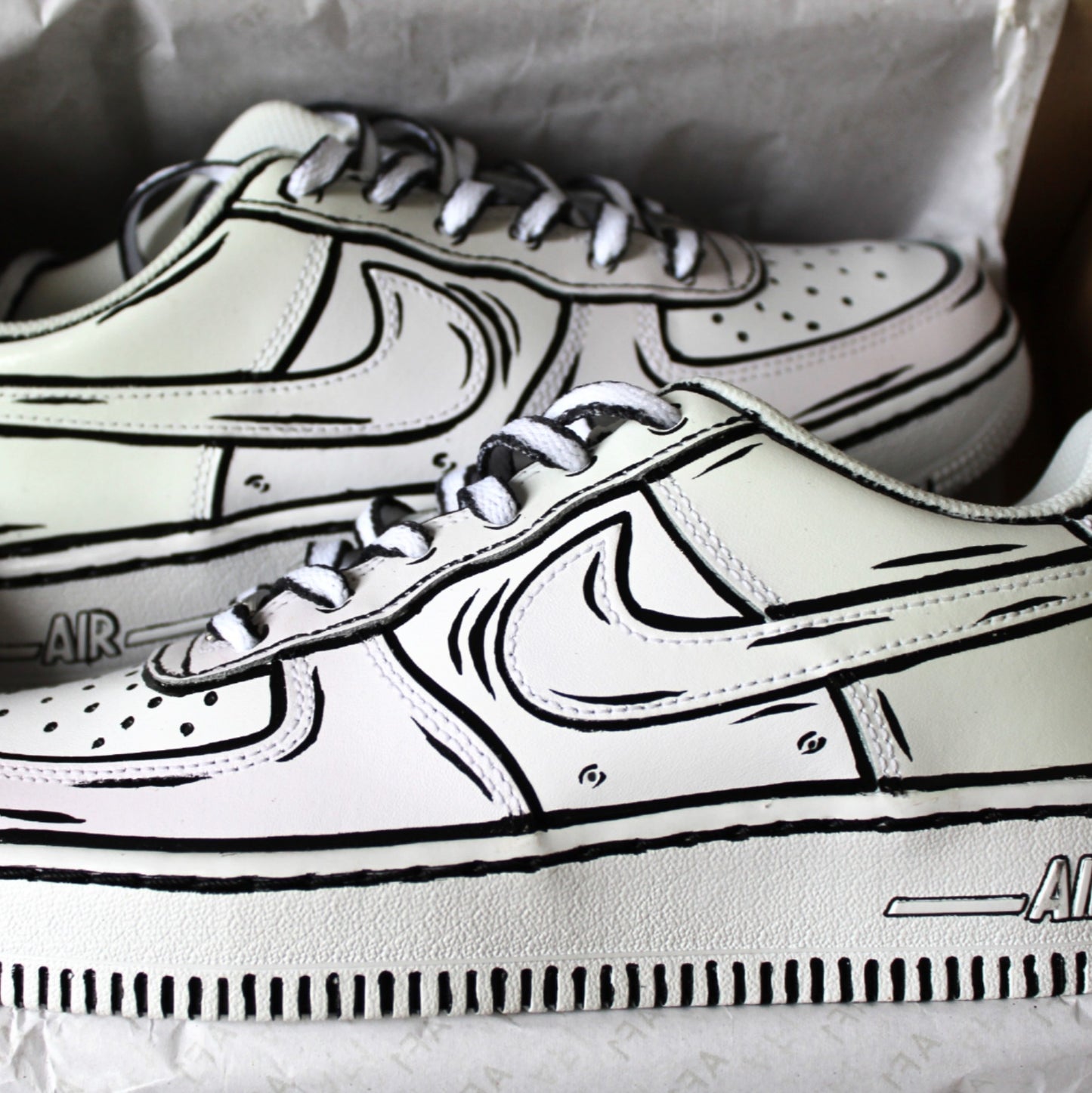 Air Force 1 Cartoon Gradient - Sunlight Reactive