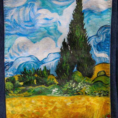  Denim Jacket Custom Van Gogh Cypresses